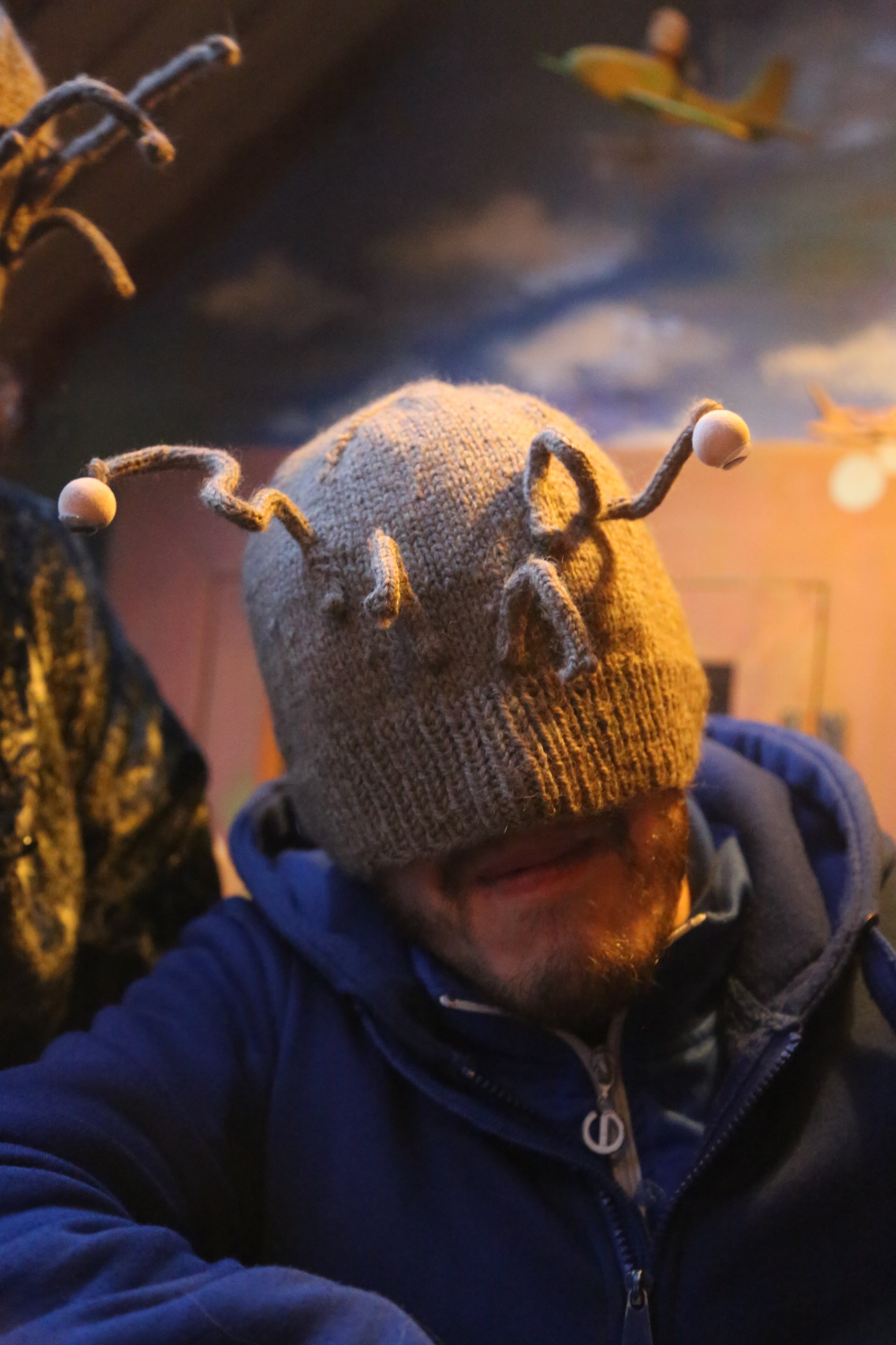slimacza czapka recznie robiona 4